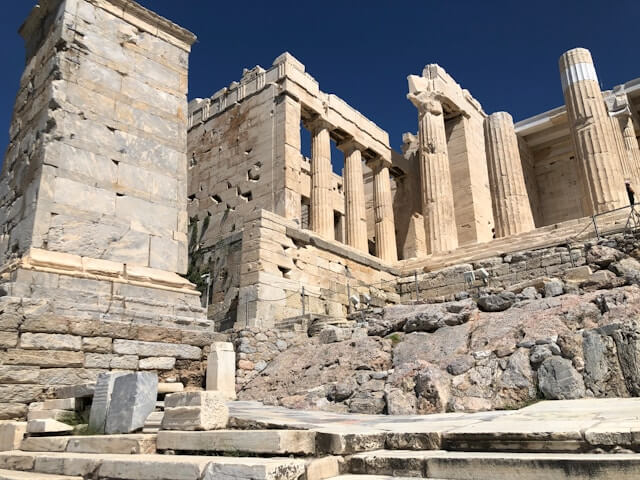 Path leading up to the Acropolis